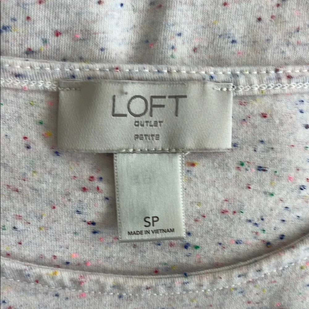 Speckled Pink Sleeveless Women's Top - Picture 7 of 7